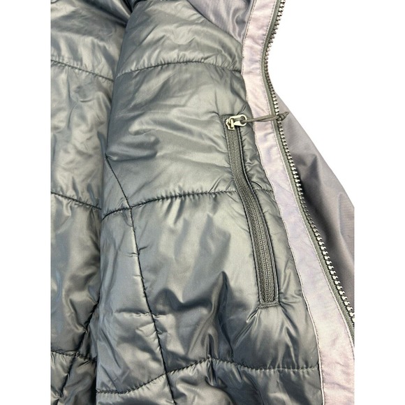 The North Face Women Fusestorm Dot Matrix Gray‎ Black Jacket With Hood Size M - Picture 6 of 14